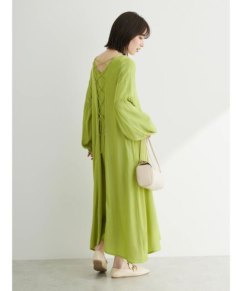 Furryrate（ファーリーレート）の「・furry　rate　バックレースアップワンピース（ワンピース・レディース・ブルー/グリーン系その他3/ライトグレー・FREE）」の13枚目の写真