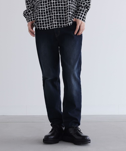 n'OrLABEL(ノアールレーベル)の「『ストレッチストレートデニム』(デニムパンツ・メンズ・ブラック系その他/インディゴブルー/ブルー・M/XL/L)」の16枚目の写真