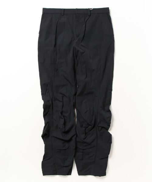 ANREALAGE(アンリアレイジ)の「【ANREALAGE/アンリアレイジ】Floating bottoms(スラックス・メンズ・ブラック・46)」の1枚目の写真
