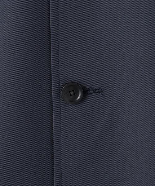 green label relaxing（グリーンレーベルリラクシング）の「クリスプツイル シャツブルゾン -ストレッチ・防シワ・接触冷感・吸水速乾-（ブルゾン・メンズ・ネイビー/ケリー・L/S/M/XL）」の4枚目の写真