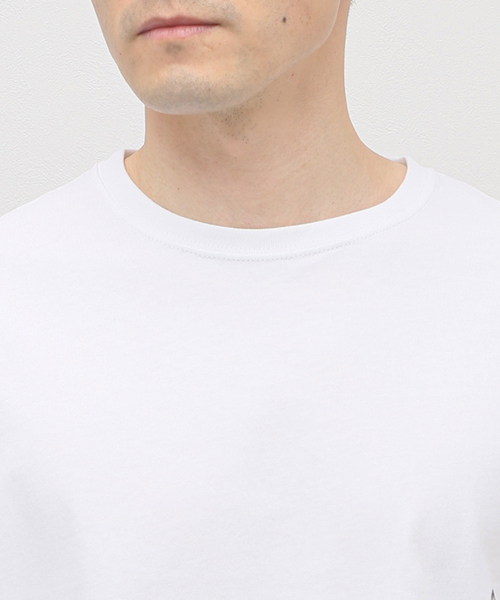 m's braque(エムズブラック)の「【m's braque / エムズ ブラック】ハーフスリーブtee SEA(Tシャツ/カットソー・メンズ・ホワイト・MEDIUM)」の7枚目の写真