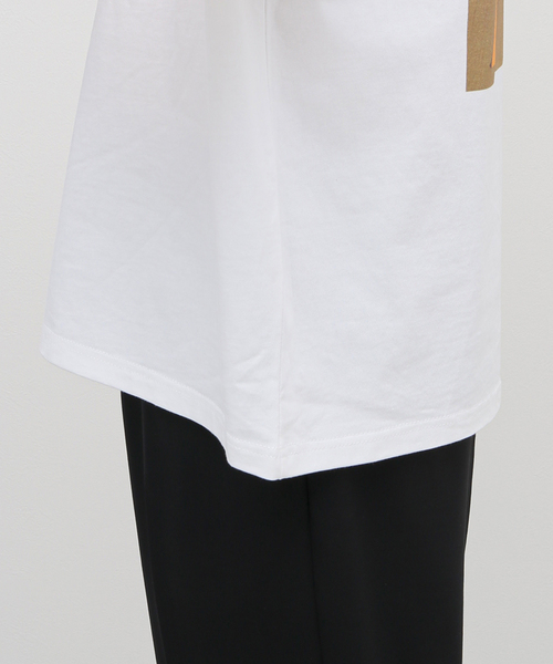 m's braque(エムズブラック)の「【m's braque / エムズ ブラック】ハーフスリーブtee SEA(Tシャツ/カットソー・メンズ・ホワイト・MEDIUM)」の12枚目の写真