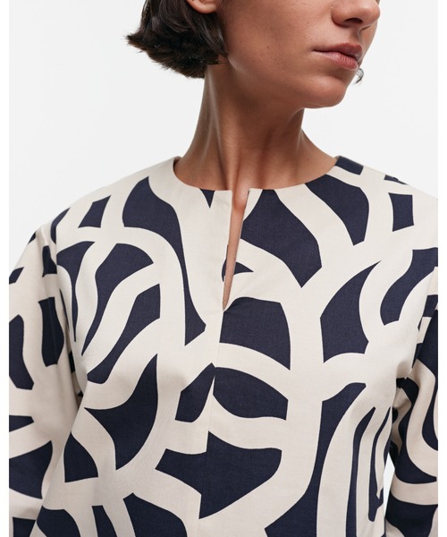 marimekko（マリメッコ）の「Joonas / Feles cotton tunic