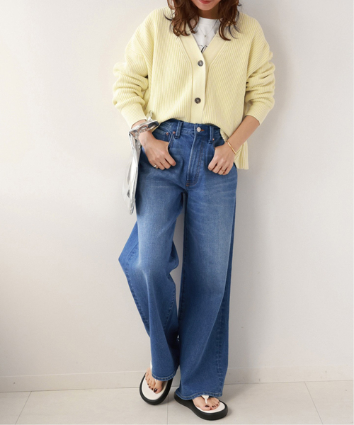 JOURNAL STANDARD relume（ジャーナルスタンダード　レリューム）の「《追加》ワイドデニム（デニムパンツ・レディース・ネイビー/ブルー系その他・36/38）」の11枚目の写真