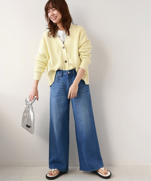 JOURNAL STANDARD relume（ジャーナルスタンダード　レリューム）の「《追加》ワイドデニム（デニムパンツ・レディース・ネイビー/ブルー系その他・36/38）」の12枚目の写真