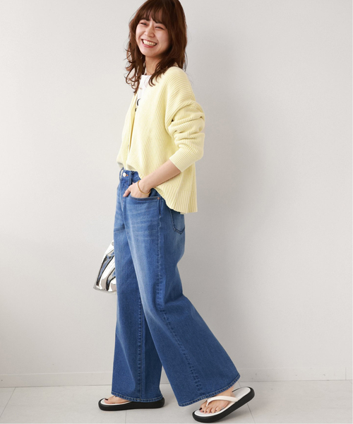 JOURNAL STANDARD relume（ジャーナルスタンダード　レリューム）の「《追加》ワイドデニム（デニムパンツ・レディース・ネイビー/ブルー系その他・36/38）」の13枚目の写真