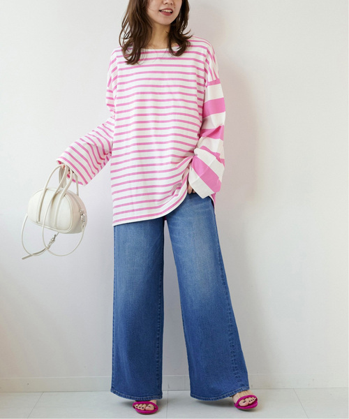 JOURNAL STANDARD relume（ジャーナルスタンダード　レリューム）の「《追加》ワイドデニム（デニムパンツ・レディース・ネイビー/ブルー系その他・36/38）」の16枚目の写真