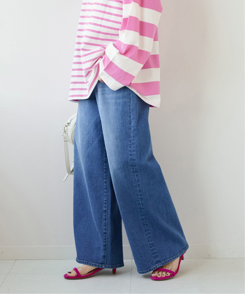 JOURNAL STANDARD relume（ジャーナルスタンダード　レリューム）の「《追加》ワイドデニム（デニムパンツ・レディース・ネイビー/ブルー系その他・36/38）」の21枚目の写真