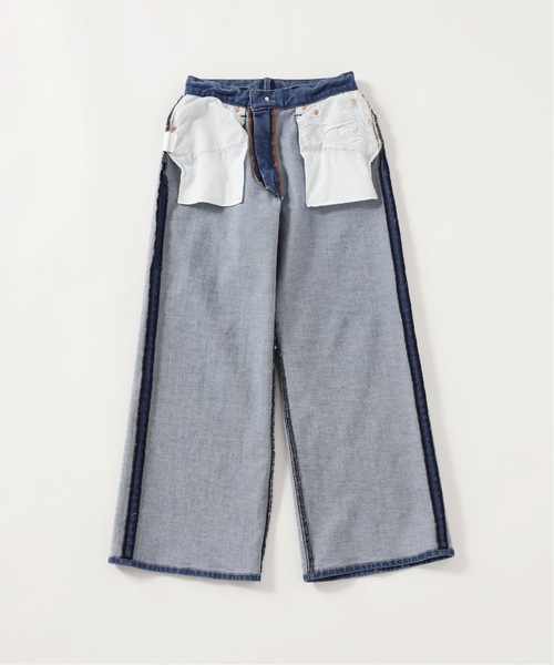 JOURNAL STANDARD relume（ジャーナルスタンダード　レリューム）の「《追加》ワイドデニム（デニムパンツ・レディース・ネイビー/ブルー系その他・36/38）」の8枚目の写真