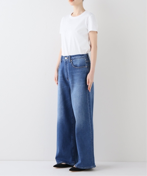 JOURNAL STANDARD relume（ジャーナルスタンダード　レリューム）の「《追加》ワイドデニム（デニムパンツ・レディース・ネイビー/ブルー系その他・36/38）」の3枚目の写真