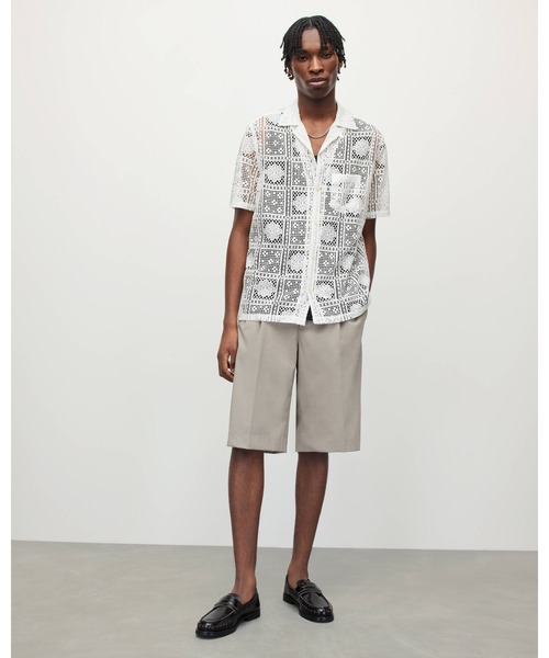 ALLSAINTS(オールセインツ)の「LLONGA CROCHET SHIRT | LLONGA ALLSAINTS(オールセインツ)の「LLONGA CROCHET SHIRT | LLONGA
