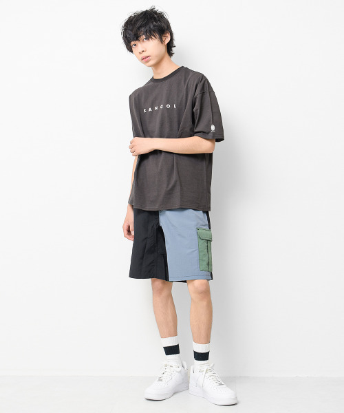 KANGOL KIDS(カンゴールキッズ)の「KANGOL 別注INTERNATIONALビッグTシャツ(Tシャツ/カットソー・キッズ・オフホワイト/ブラック/チャコールグレー・130/150/140/120)」の15枚目の写真