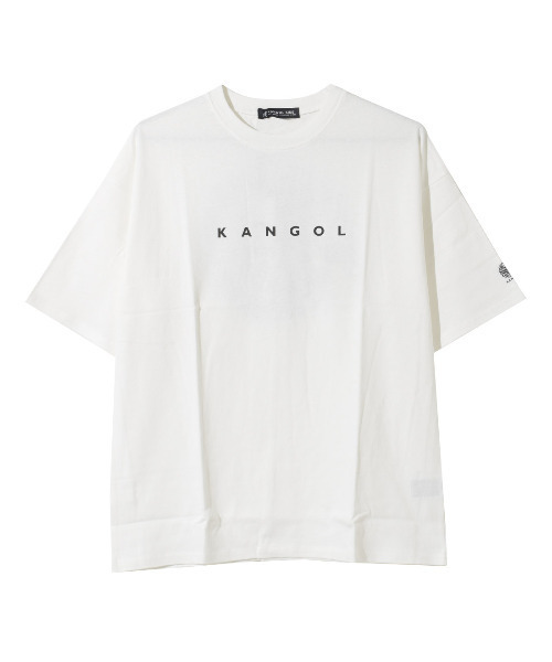 KANGOL KIDS(カンゴールキッズ)の「KANGOL 別注INTERNATIONALビッグTシャツ(Tシャツ/カットソー・キッズ・オフホワイト/ブラック/チャコールグレー・130/150/140/120)」の4枚目の写真