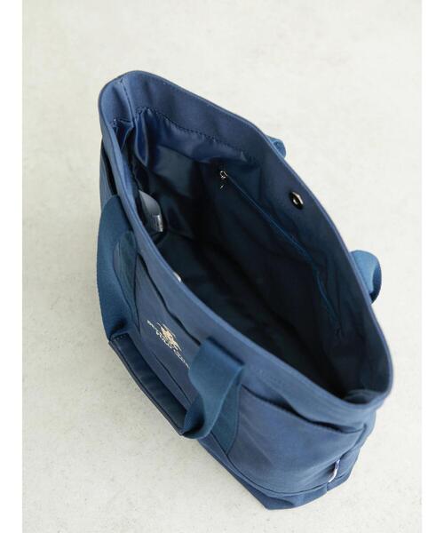 BEVERLY HILLS POLO CLUB（ビバリーヒルズポロクラブ）の「B.H POLO CLUB キャンバストートBAG（トートバッグ・レディース・グレー/ネイビー・FREE）」の19枚目の写真