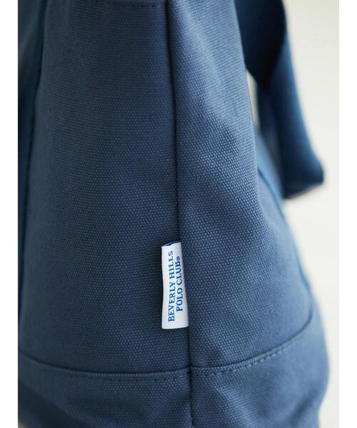 BEVERLY HILLS POLO CLUB（ビバリーヒルズポロクラブ）の「B.H POLO CLUB キャンバストートBAG（トートバッグ・レディース・グレー/ネイビー・FREE）」の20枚目の写真