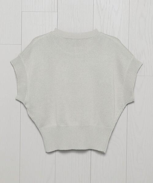 新品 ベスト Vest H BEAUTY&YOUTH 23SS ベージュ　ニット H BEAUTY&YOUTH UNITED ARROWS（エイチビューティーアンドユース