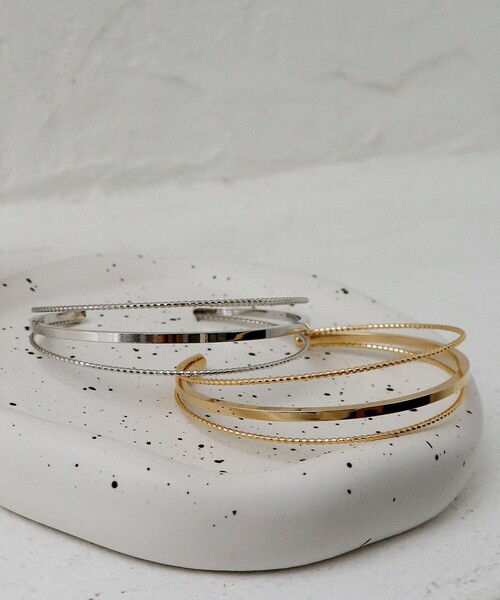 203Jewelry　バングル THE SOLE（ザソール）BREZZA シルバーバングル【MASTERPLAN（マスター