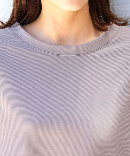 Tiaclasse(ティアクラッセ)の「【洗える】カットツイルセットアップ(2点セット)(セットアップ・レディース・ブルー/ベージュ/ブラック・L/M)」の22枚目の写真