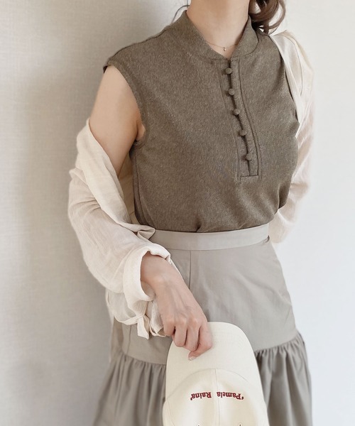 Nowos リブカットソー UNITED ARROWS LTD. OUTLET｜リブ ホック ショートスリーブ