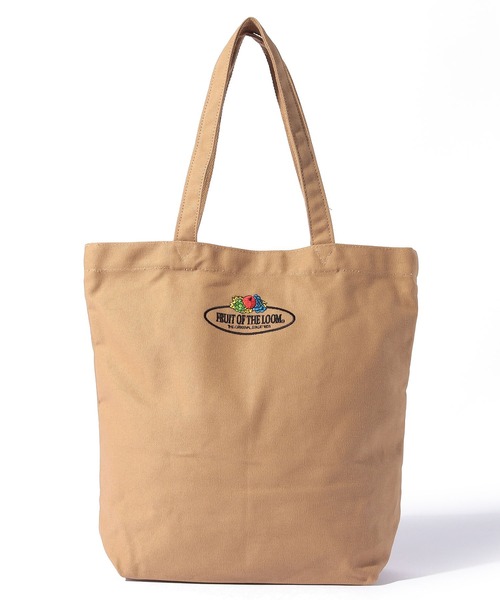 FRUIT OF THE LOOM（フルーツオブザルーム）の「CLASSIC EMB TOTE BAG（トートバッグ・メンズ・カーキ/ブラック/オフホワイト/レンガ/ベージュ・FREE）」の12枚目の写真