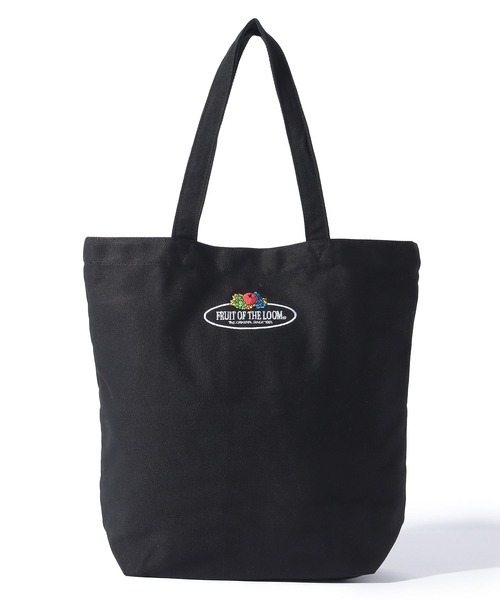 FRUIT OF THE LOOM（フルーツオブザルーム）の「CLASSIC EMB TOTE BAG（トートバッグ・メンズ・カーキ/ブラック/オフホワイト/レンガ/ベージュ・FREE）」の11枚目の写真