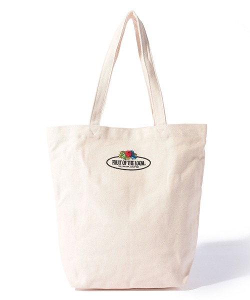 FRUIT OF THE LOOM（フルーツオブザルーム）の「CLASSIC EMB TOTE BAG（トートバッグ・メンズ・カーキ/ブラック/オフホワイト/レンガ/ベージュ・FREE）」の18枚目の写真