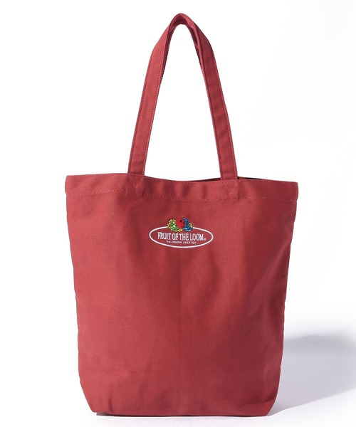 FRUIT OF THE LOOM（フルーツオブザルーム）の「CLASSIC EMB TOTE BAG（トートバッグ・メンズ・カーキ/ブラック/オフホワイト/レンガ/ベージュ・FREE）」の14枚目の写真