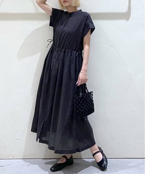 niko and（ニコアンド）の「プレミアムローンギャザーワンピース