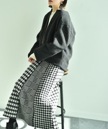 ナッピングノーカラーショートコート