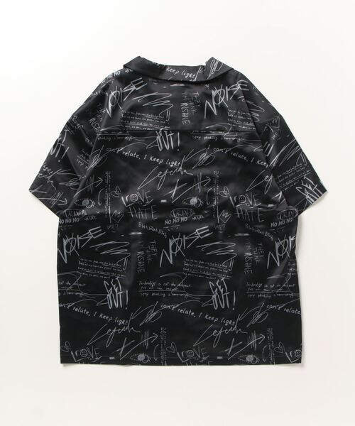 LEGENDA(レジェンダ)の「レジェンダ グラフィティ パターン S/S シャツ / LEGENDA Graffiti Pattern S/S Shirts(シャツ/ブラウス・メンズ・ブラック/オフホワイト・1/2)」の7枚目の写真