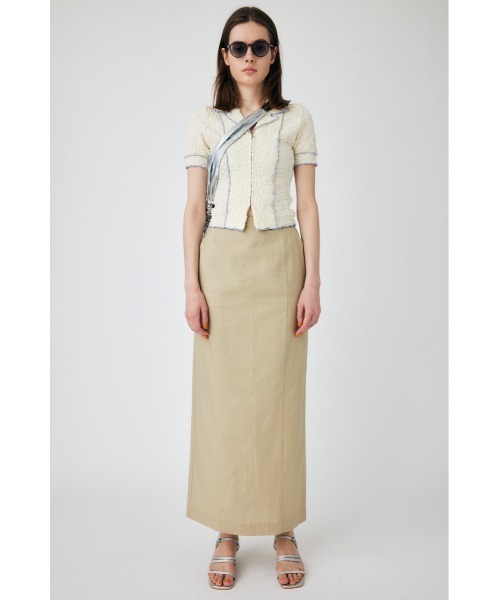 MOUSSY（マウジー）の「BICOLOR LINE ZIP ブラウス（シャツ/ブラウス・レディース・オフホワイト/ネイビー/グリーン・FREE）」の16枚目の写真