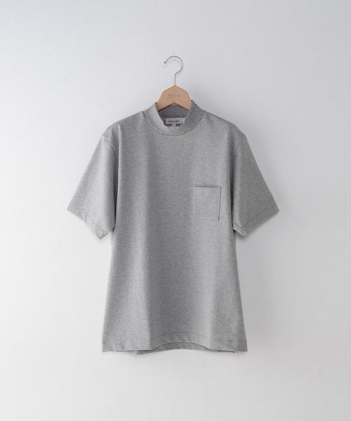 Steven Alan（スティーブンアラン）の「＜steven alan＞ TURKEY CTN LOOSE MOCK/ｶｯﾄｿｰ◆（Tシャツ/カットソー・メンズ・ホワイト/グレー/ネイビー/ナチュラル・LARGE/X-LARGE/MEDIUM/SMALL）」の3枚目の写真