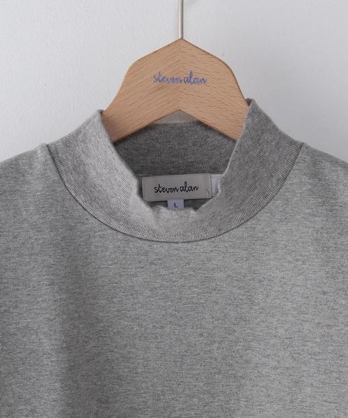 Steven Alan（スティーブンアラン）の「＜steven alan＞ TURKEY CTN LOOSE MOCK/ｶｯﾄｿｰ◆（Tシャツ/カットソー・メンズ・ホワイト/グレー/ネイビー/ナチュラル・LARGE/X-LARGE/MEDIUM/SMALL）」の16枚目の写真