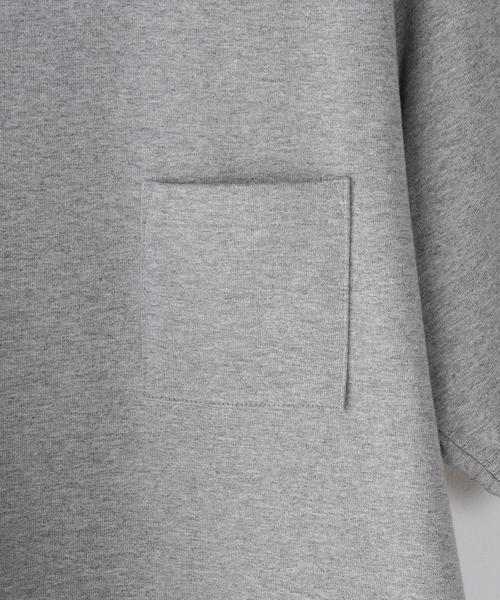 Steven Alan（スティーブンアラン）の「＜steven alan＞ TURKEY CTN LOOSE MOCK/ｶｯﾄｿｰ◆（Tシャツ/カットソー・メンズ・ホワイト/グレー/ネイビー/ナチュラル・LARGE/X-LARGE/MEDIUM/SMALL）」の11枚目の写真