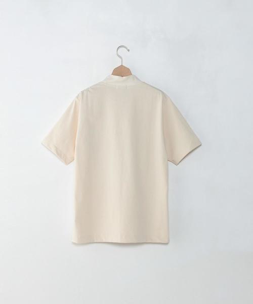 Steven Alan（スティーブンアラン）の「＜steven alan＞ TURKEY CTN LOOSE MOCK/ｶｯﾄｿｰ◆（Tシャツ/カットソー・メンズ・ホワイト/グレー/ネイビー/ナチュラル・LARGE/X-LARGE/MEDIUM/SMALL）」の6枚目の写真
