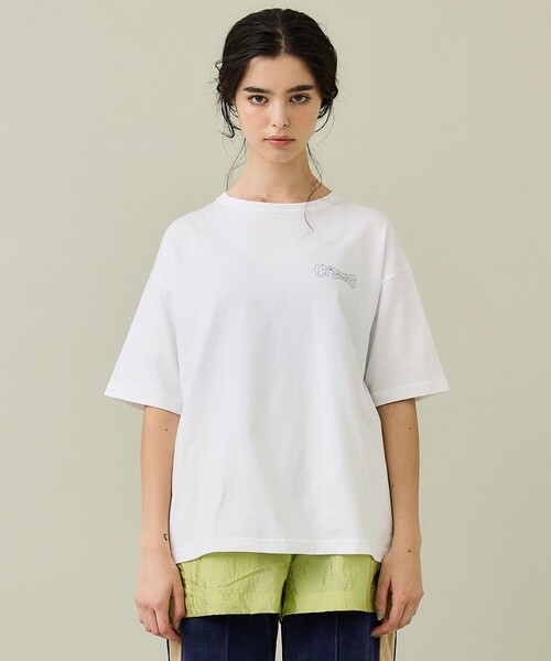 Cycle By Myob(サイクル バイ エムワイオービー)の「【Cycle/サイクル】コスミックスパイラルTEE(Tシャツ/カットソー・レディース・ホワイト/ブラック・SMALL)」の12枚目の写真
