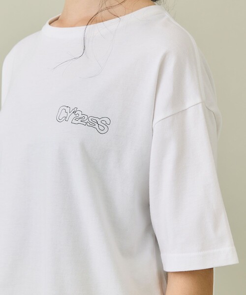 Cycle By Myob(サイクル バイ エムワイオービー)の「【Cycle/サイクル】コスミックスパイラルTEE(Tシャツ/カットソー・レディース・ホワイト/ブラック・SMALL)」の16枚目の写真