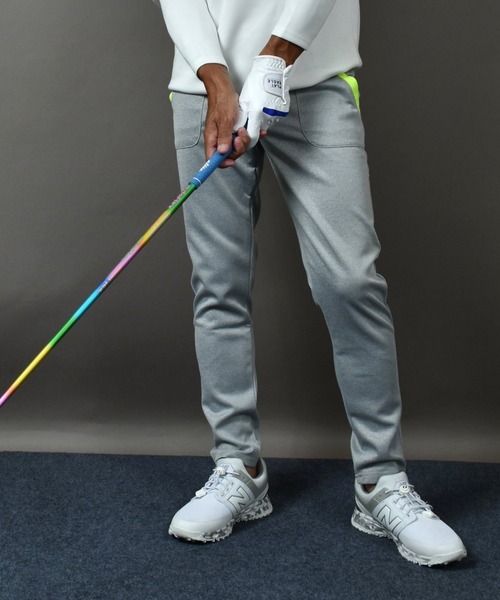 美品 ラッセルノ ジャージ スキニーパンツ 4 ポンチ素材 スウェット ゴルフ COMONGOLF スウェットパンツ ジャージ エアー ポンチゴルフ