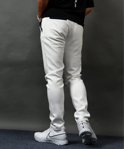 美品 ラッセルノ ジャージ スキニーパンツ 4 ポンチ素材 スウェット ゴルフ COMONGOLF スウェットパンツ ジャージ ポンチ ジャージ素材