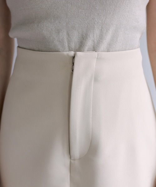 mystic（ミスティック）の「ミニスカパン（スカート・レディース・ブラック/チャコールグレー/アイボリー・0/1/2）」の9枚目の写真