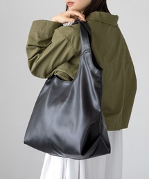 LEPSIM | フェイクレザークリテソフトA4バッグ　967372(ハンドバッグ)