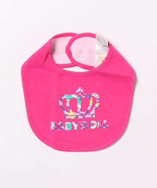 BABYDOLL（ベビードール）の「リバーシブルスタイ 8613（スタイ/よだれかけ・キッズ・ネイビー/ベージュ/ホワイト/オレンジ系9/オレンジ/グリーン系その他7/レッド/ターコイズブルー/ブラック/ベビーピンク/パープル/ピンク系その他7/ピンク/ブルー系その他/サーモンピンク/オフホワイト/サックスブルー/ホワイト系その他・ONE SIZE）」の13枚目の写真