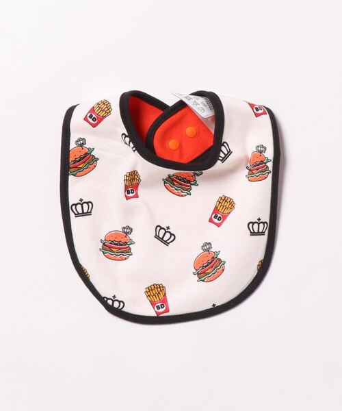 BABYDOLL（ベビードール）の「リバーシブルスタイ 8613（スタイ/よだれかけ・キッズ・ネイビー/ベージュ/ホワイト/オレンジ系9/オレンジ/グリーン系その他7/レッド/ターコイズブルー/ブラック/ベビーピンク/パープル/ピンク系その他7/ピンク/ブルー系その他/サーモンピンク/オフホワイト/サックスブルー/ホワイト系その他・ONE SIZE）」の17枚目の写真