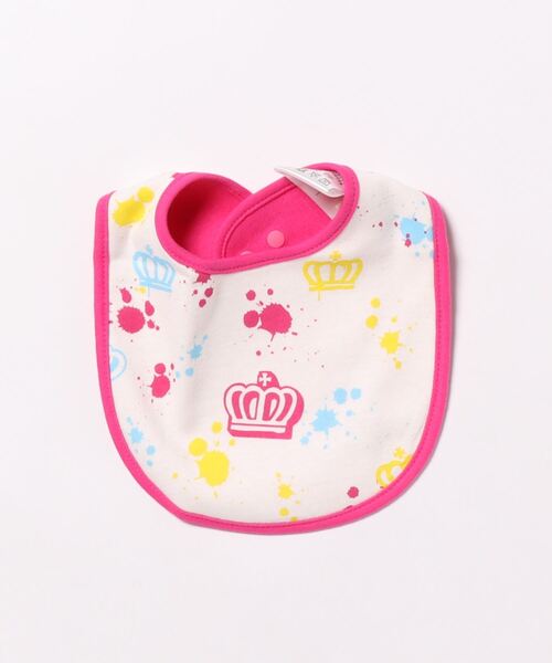 BABYDOLL（ベビードール）の「リバーシブルスタイ 8613（スタイ/よだれかけ・キッズ・ネイビー/ベージュ/ホワイト/オレンジ系9/オレンジ/グリーン系その他7/レッド/ターコイズブルー/ブラック/ベビーピンク/パープル/ピンク系その他7/ピンク/ブルー系その他/サーモンピンク/オフホワイト/サックスブルー/ホワイト系その他・ONE SIZE）」の15枚目の写真