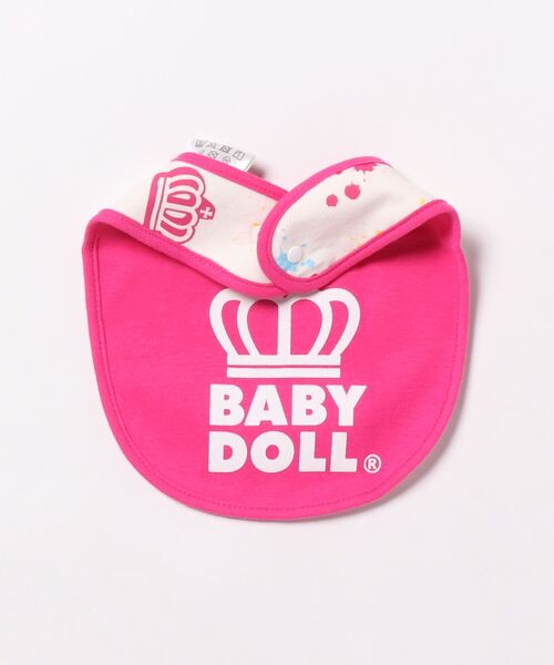 BABYDOLL（ベビードール）の「リバーシブルスタイ 8613（スタイ/よだれかけ・キッズ・ネイビー/ベージュ/ホワイト/オレンジ系9/オレンジ/グリーン系その他7/レッド/ターコイズブルー/ブラック/ベビーピンク/パープル/ピンク系その他7/ピンク/ブルー系その他/サーモンピンク/オフホワイト/サックスブルー/ホワイト系その他・ONE SIZE）」の22枚目の写真