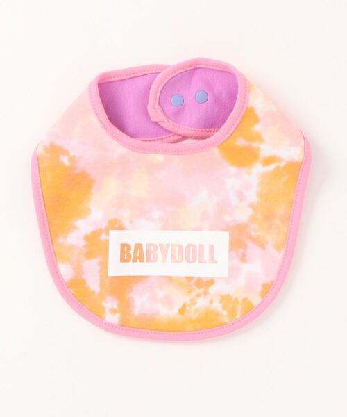 BABYDOLL（ベビードール）の「リバーシブルスタイ 8613（スタイ/よだれかけ・キッズ・ネイビー/ベージュ/ホワイト/オレンジ系9/オレンジ/グリーン系その他7/レッド/ターコイズブルー/ブラック/ベビーピンク/パープル/ピンク系その他7/ピンク/ブルー系その他/サーモンピンク/オフホワイト/サックスブルー/ホワイト系その他・ONE SIZE）」の12枚目の写真
