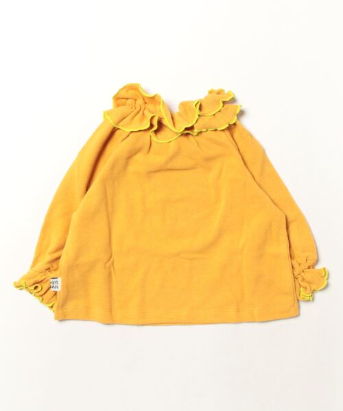 HOGAN RANCH WEAR(ホーガンランチウエア)の「パイルダブルフリルカットソー(80~150cm)(Tシャツ/カットソー・キッズ・ピンク/イエロー/ライトブルー/グレー・120/80/110/130/100/140/90/150)」の14枚目の写真