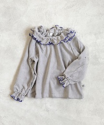 HOGAN RANCH WEAR（ホーガンランチウエア）の「パイルダブルフリルカットソー（80～150cm）（Tシャツ/カットソー・キッズ）」