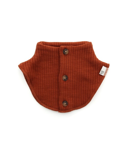 MAKE YOUR DAY（メイクユアデイ）の「ニットソーネックウォーマー（ネックウォーマー/スヌード・キッズ・グリーン/ブラウン/ブラック/レンガ・S/M/L）」の4枚目の写真