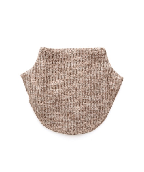 MAKE YOUR DAY（メイクユアデイ）の「ニットソーネックウォーマー（ネックウォーマー/スヌード・キッズ・グリーン/ブラウン/ブラック/レンガ・S/M/L）」の8枚目の写真